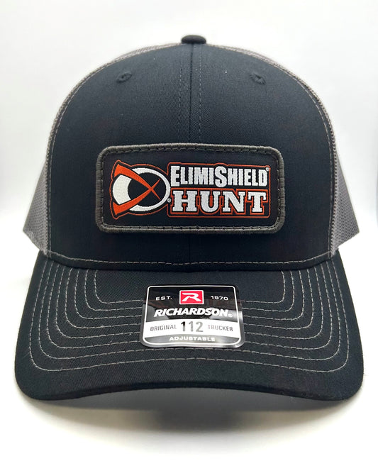 ELIMISHIELD HUNT RICHARDSON 112 PATCH HAT (Trucker Style - Mid Profile)