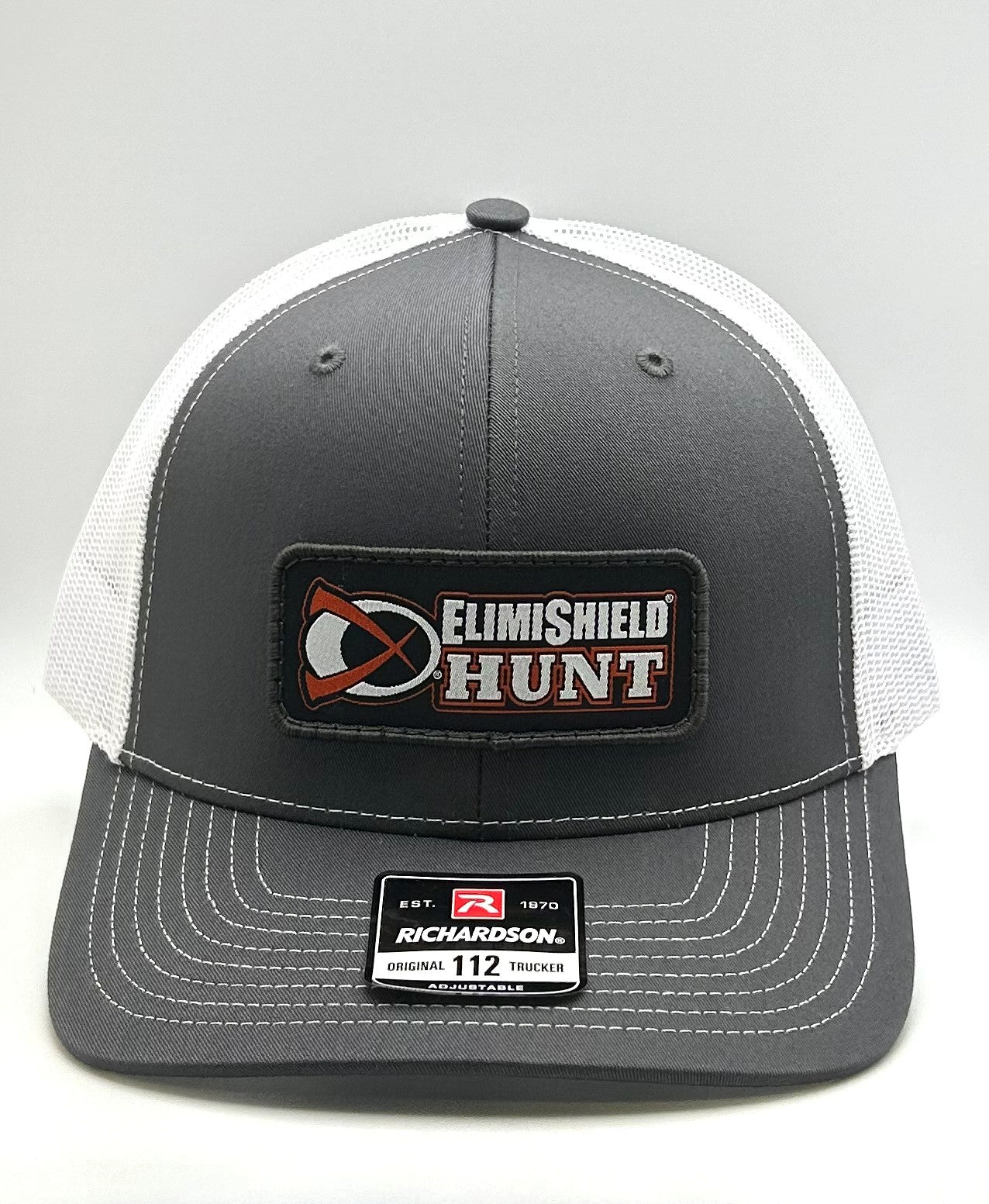 ELIMISHIELD HUNT RICHARDSON 112 PATCH HAT (Trucker Style - Mid Profile)