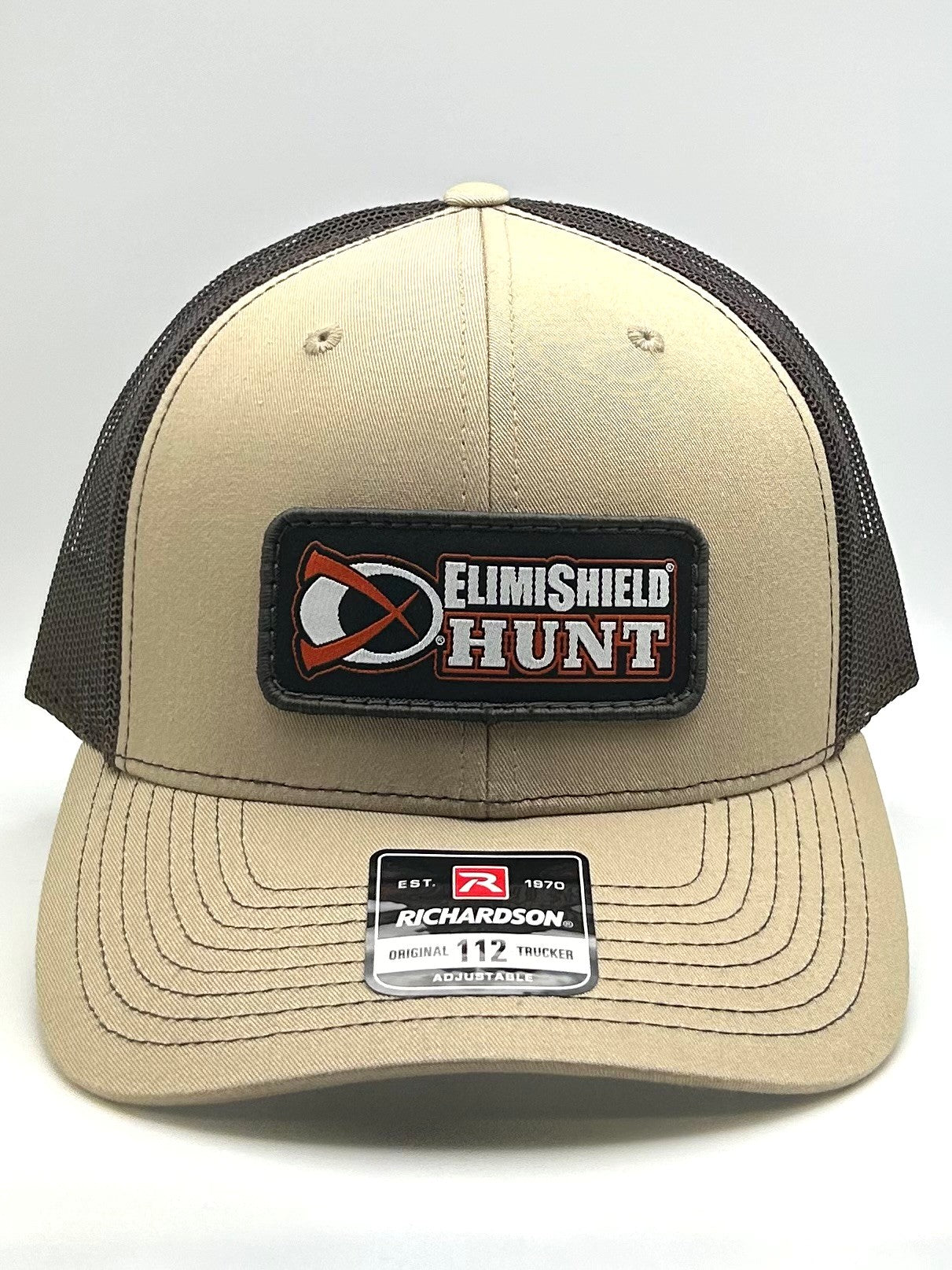ELIMISHIELD HUNT RICHARDSON 112 PATCH HAT (Trucker Style - Mid Profile)