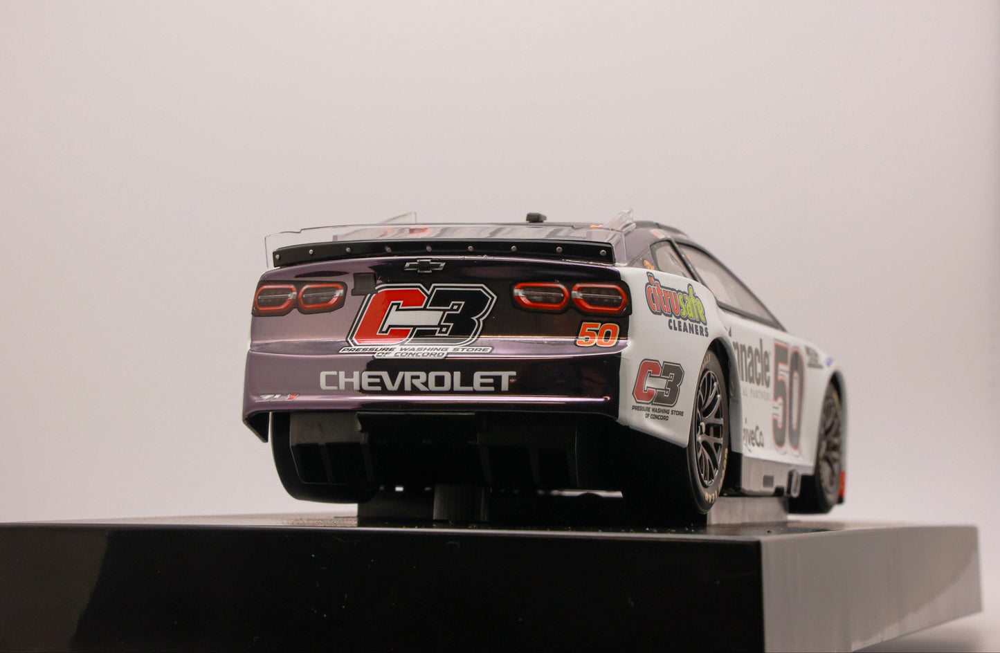 2025 BURT MYERS CITRUSAFE CLEANERS 1:24 COLOR CHROME ARC LIONEL RACING DIECAST