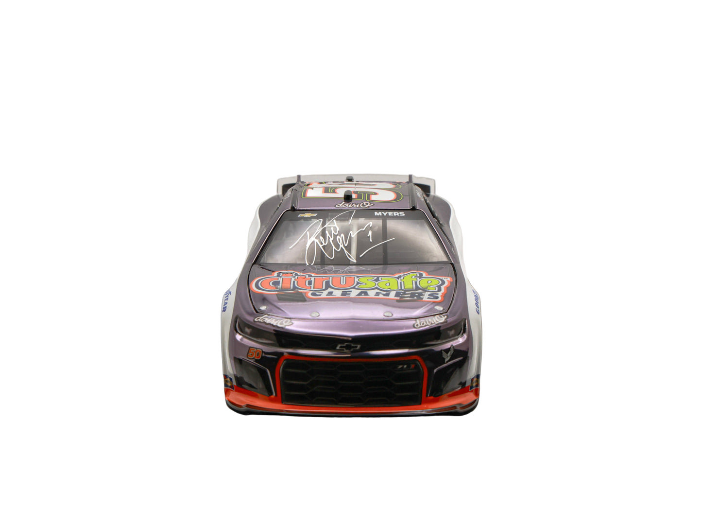 2025 BURT MYERS CITRUSAFE CLEANERS 1:24 COLOR CHROME ARC LIONEL RACING DIECAST