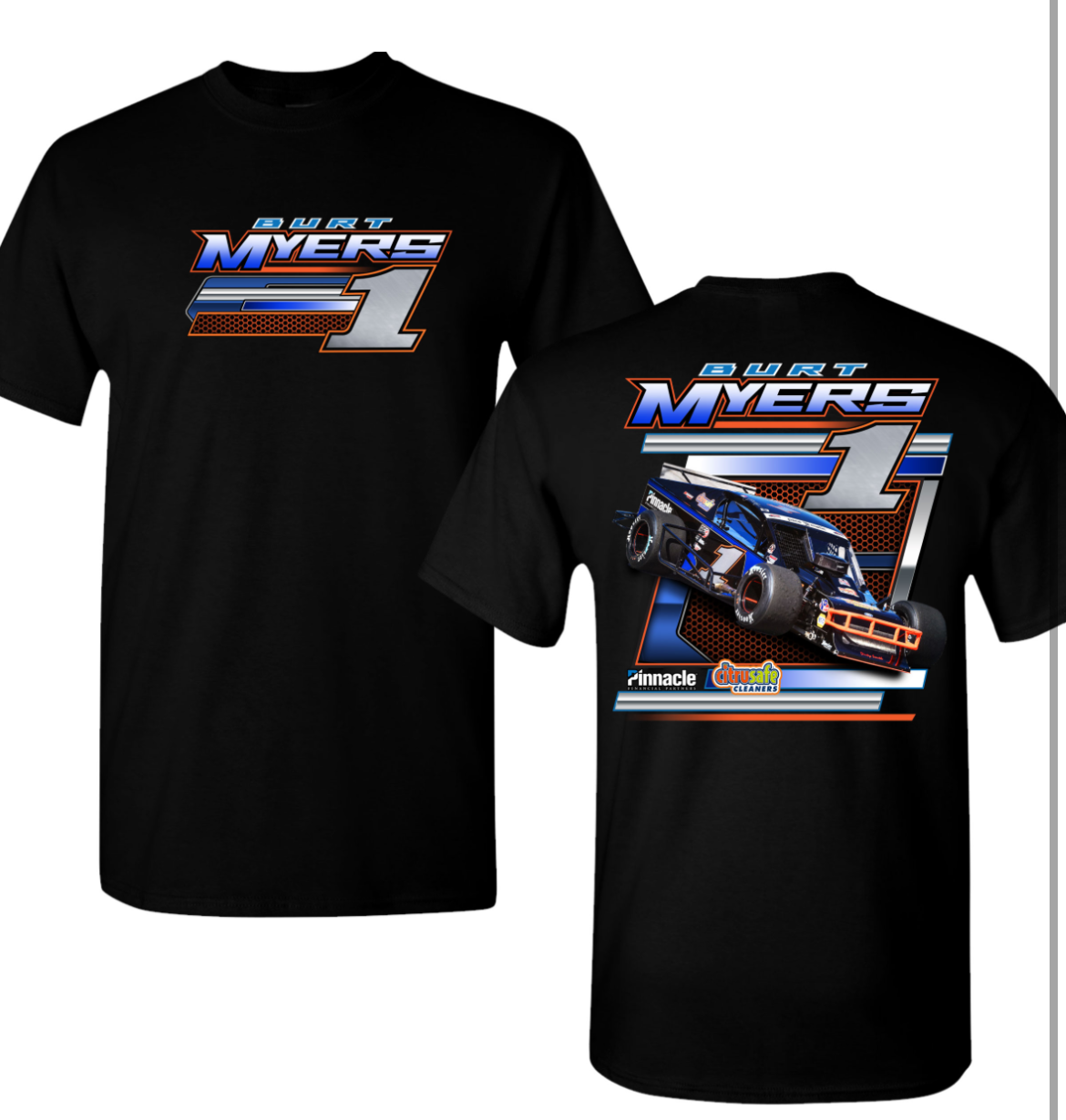 1A 2025 BURT MYERS RACING MODIFIED SHORT SLEEVE TSHIRT