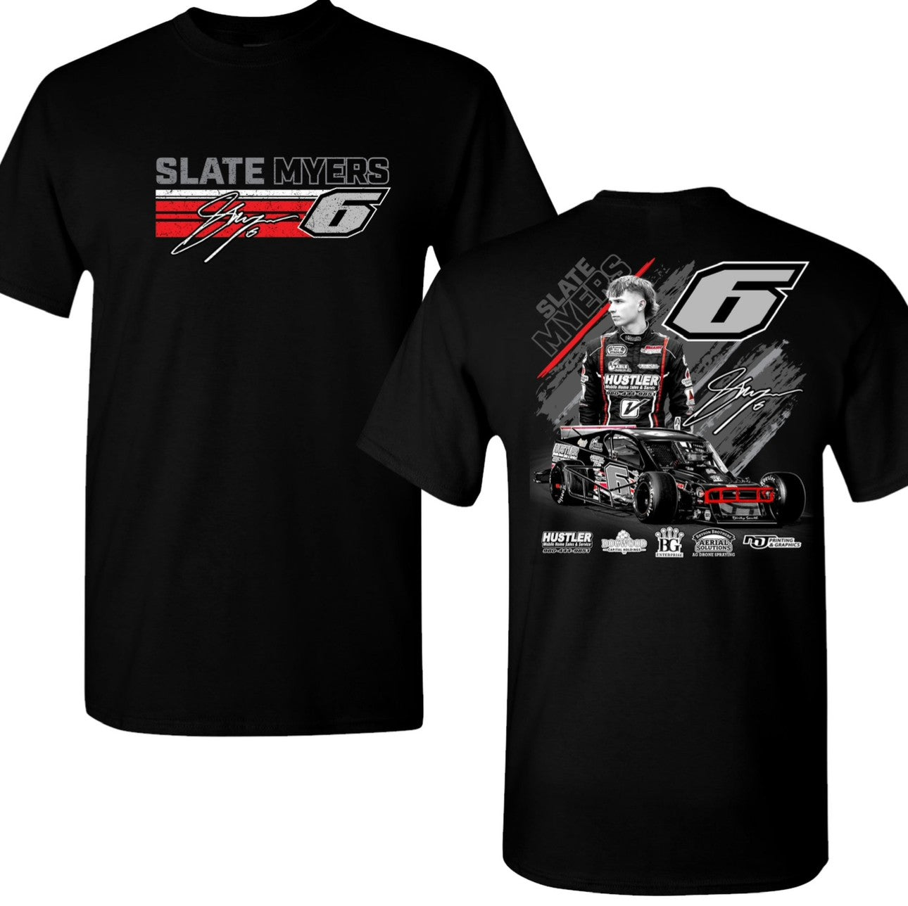 No. 6 2025 SLATE MYERS BG MODIFIED SHORT SLEEVE TSHIRT